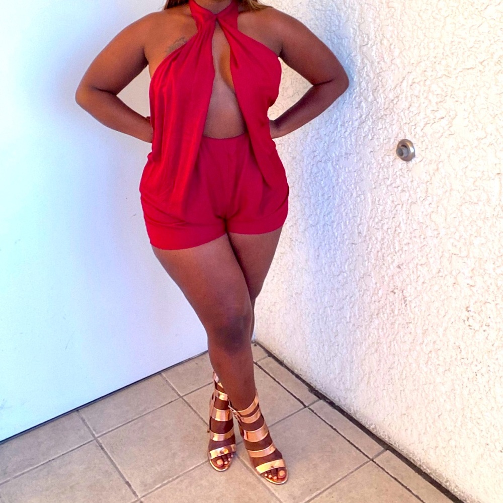 Merlot Romper